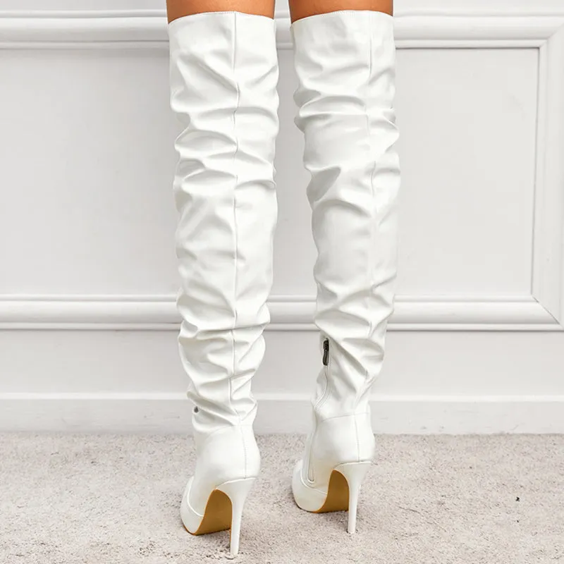 Women's Knee High Stylish Party Boots