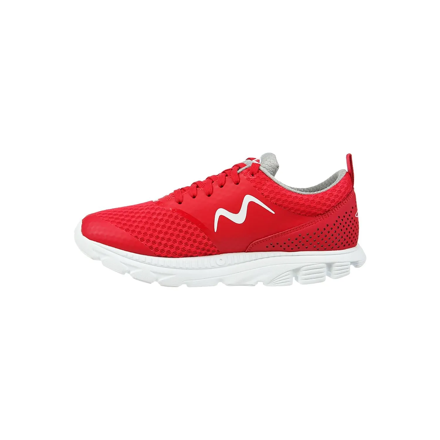 Women's MBT Speed 17 Lace Up Running Shoe Red Mesh