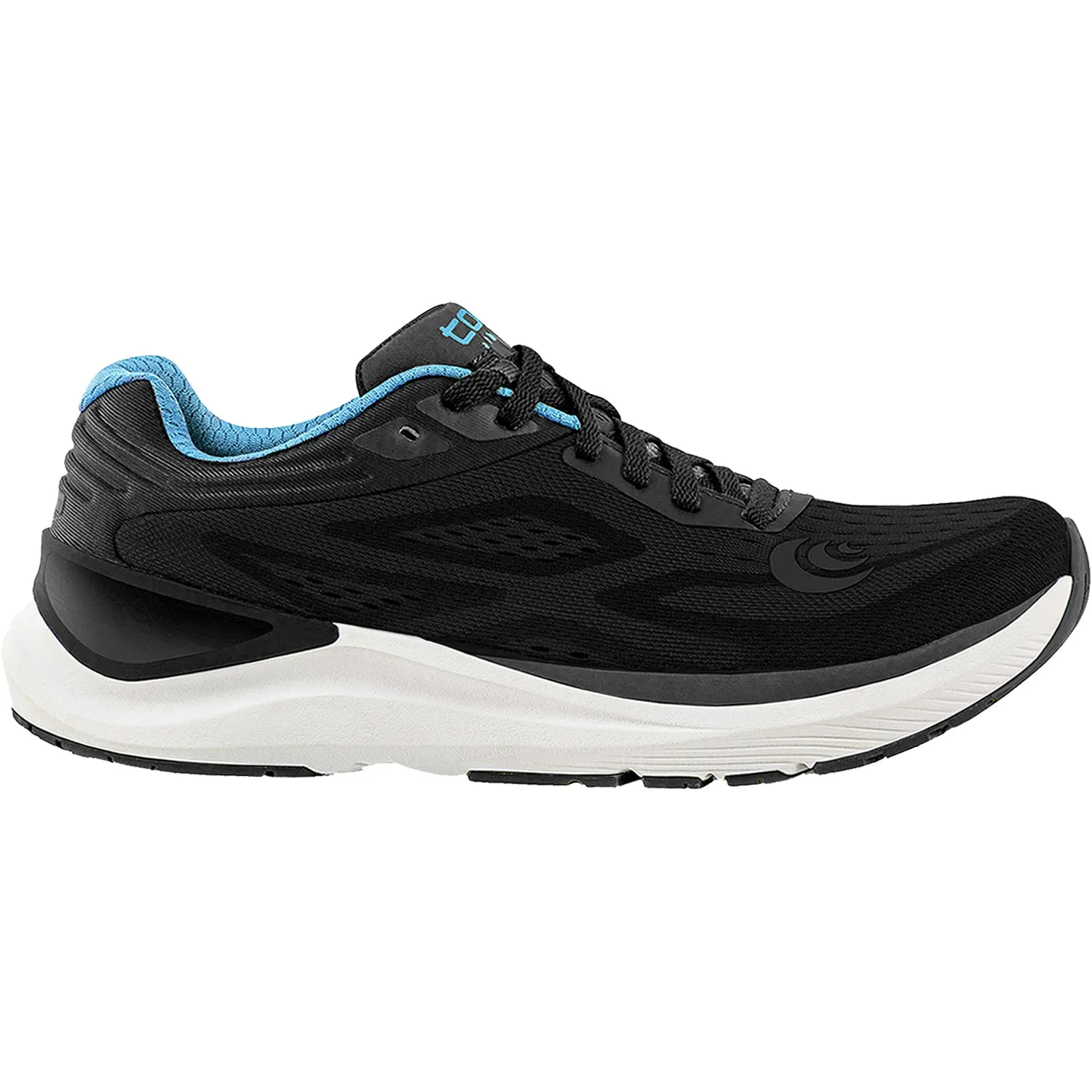 Women's Topo UltraFly 3 Black/Blue Mesh