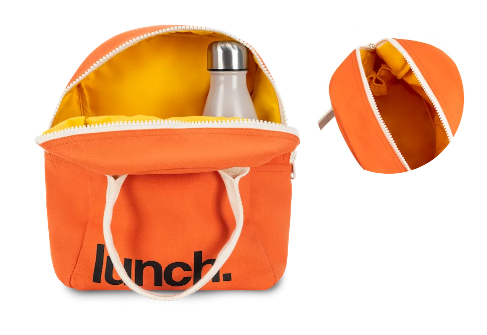 Zipper Lunch Bag - Poppy