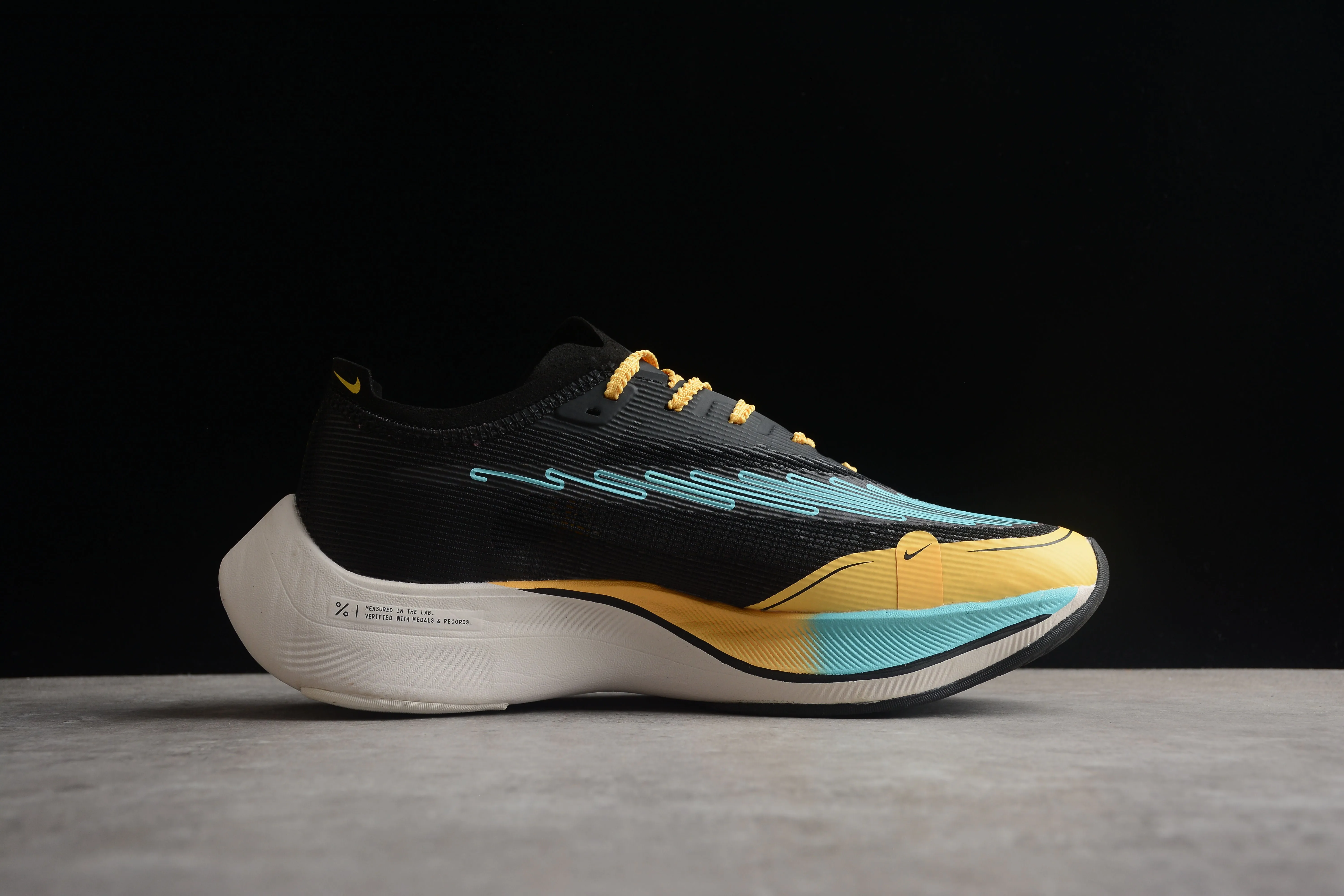 ZoomX Vaporfly NEXT% 2 Black,turquoise and Yellow